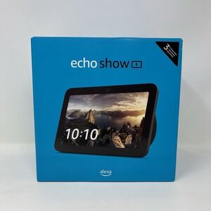 Amazon Echo Show 8 (3rd Gen, 2023) Smart Display w/ Alexa - Charcoal - Open Box